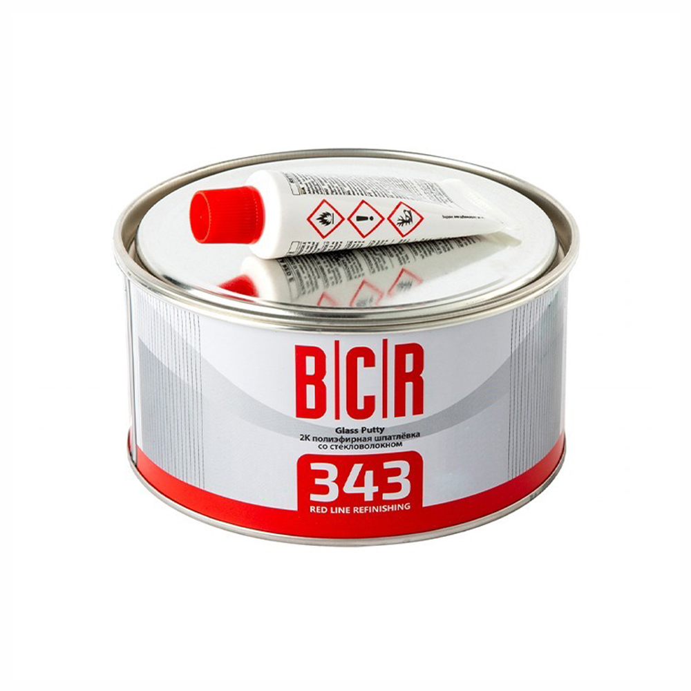 BCR 343 Glass Putty poliesteru špaktele 1kg
