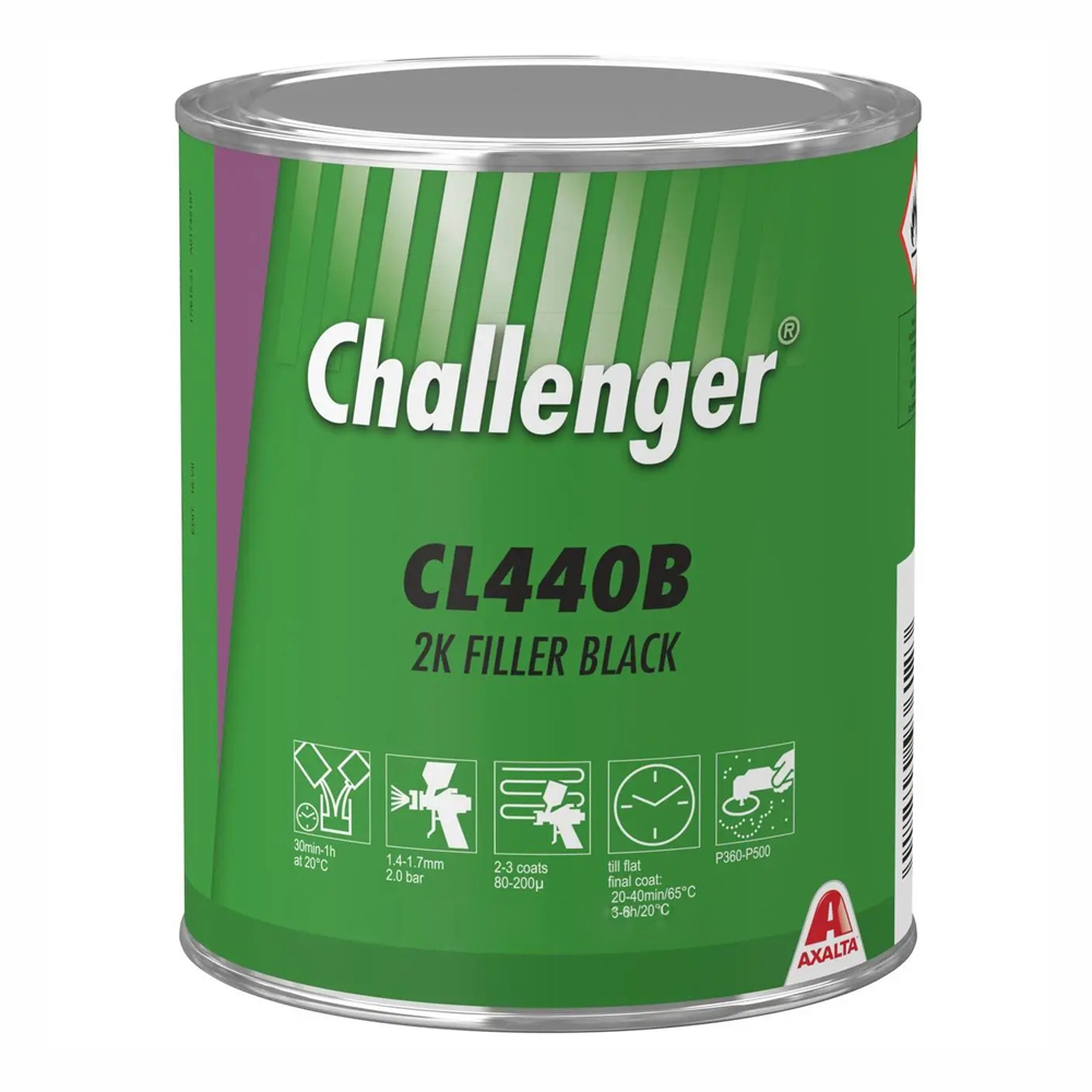 Grunts-pildviela Challenger CL440B Black 1l
