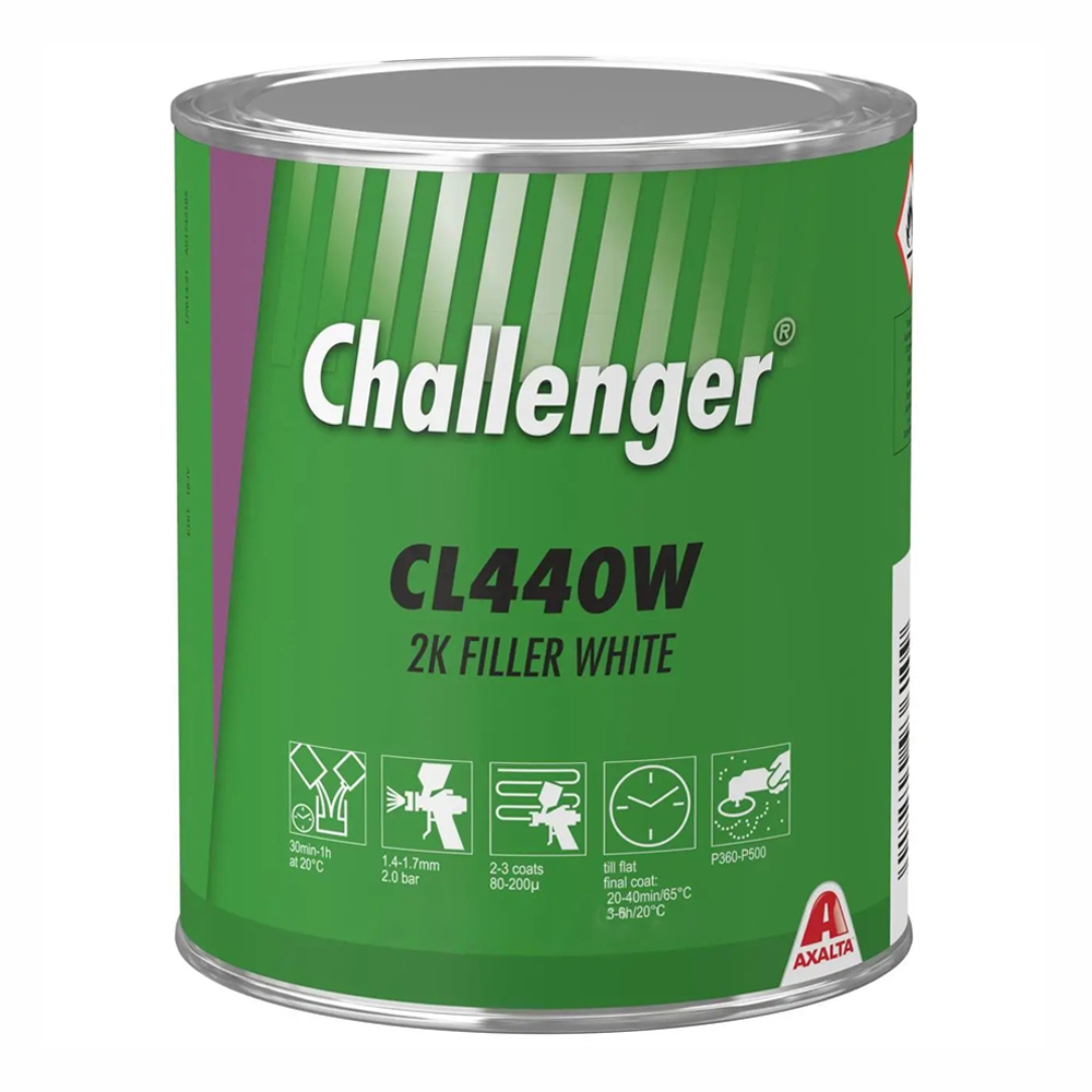 Grunts-pildviela Challenger CL440W White 1l