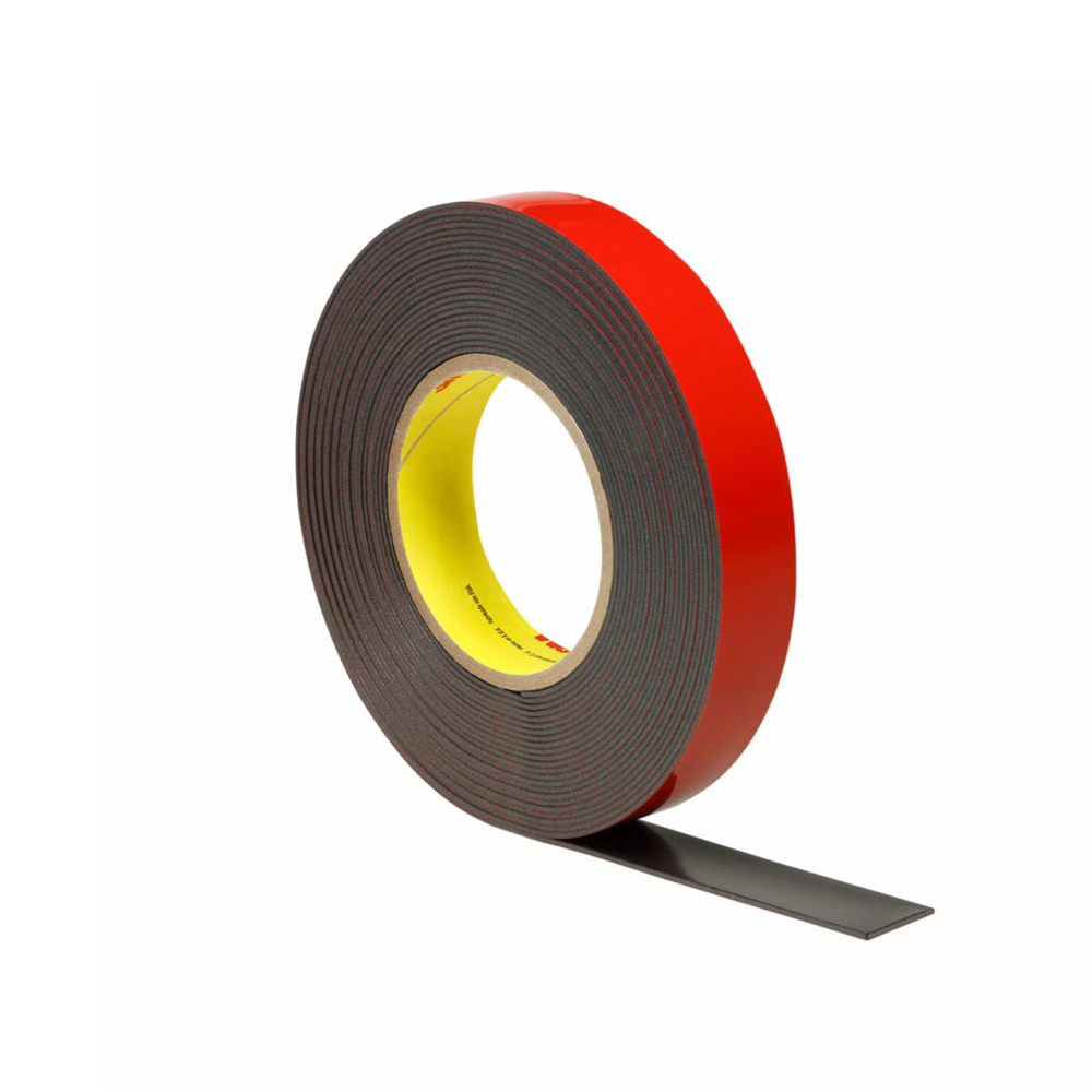 3M Acrylic Plus Tape PT1100, melna, 1.14 mm, 9 mm x 20 m