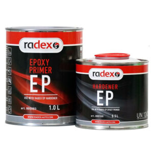 Radex EP Epoxy Primer epoksīda grunts ar cietinātāju, 1l + 0,5l