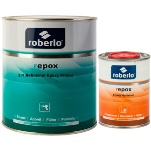 Roberlo 3:1 epoksīda grunts 2K Repox + cietinātājs (0.9 l + 0.3 l)